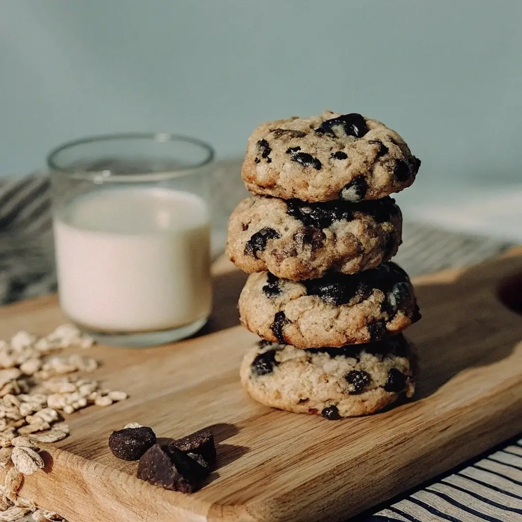 banana chocolate chip cookies